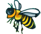 Awareness outreach visual from a public-facing center activity focused on practical apiculture learning.